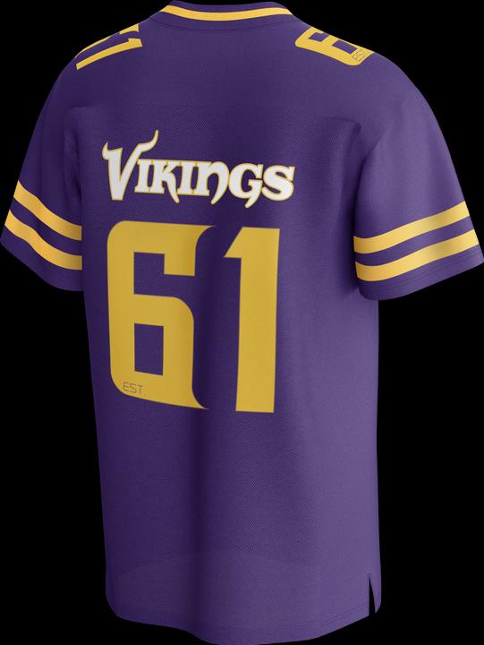 Actual product image Fanatics Minnesota Vikings NFL Poly Mesh Supporters Jersey - M (M)