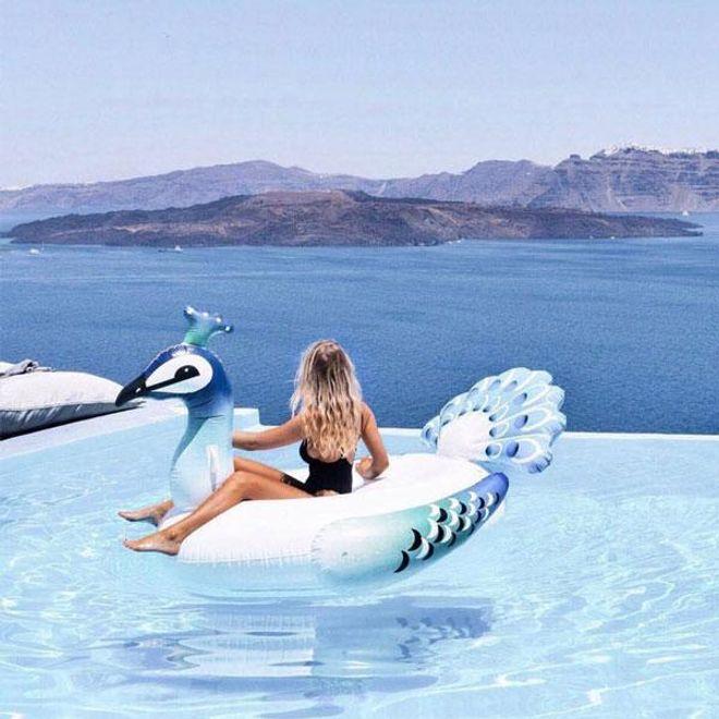 Actual product image MU Classic Peacock swimming island