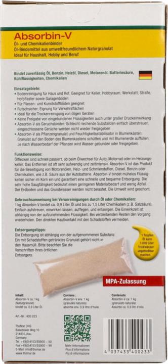 Produktbild ThoMar Absorbin-V (3 l)