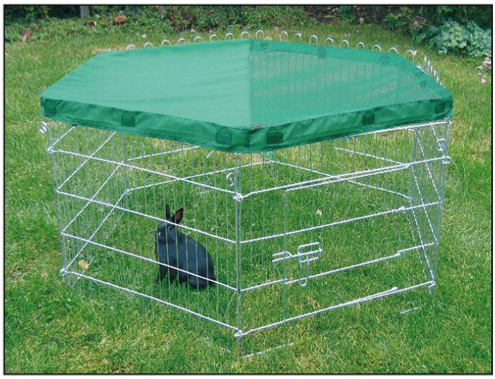 Image du produit Swisspet Enceinte de roue libre Ranch galvanisée