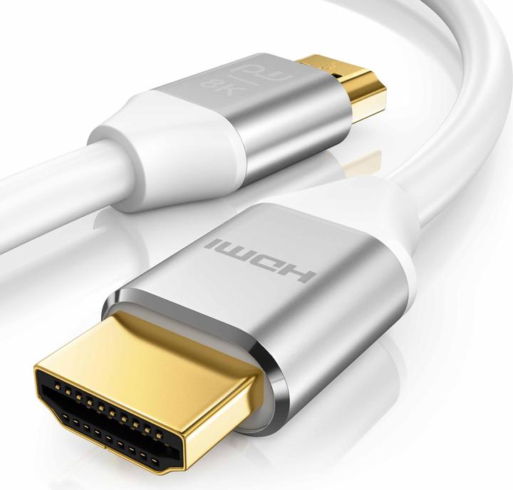 Actual product image Primewire HDMI Cable 2.1, 8K 60 Hz, Premium Ultra HD, High Speed 7680 x 4320 @ 120 Hz - 4k @ 240 Hz with DSC (2 m, HDMI)