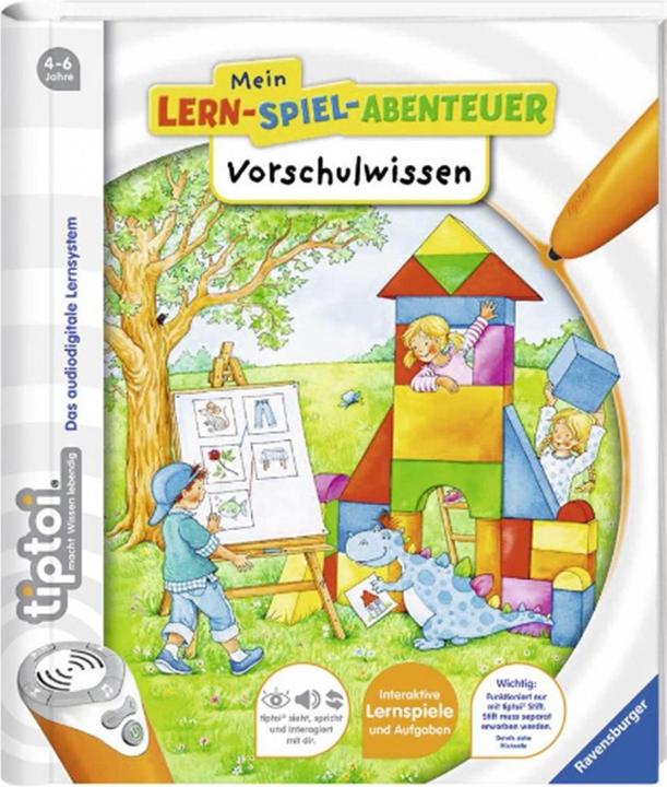 Produktbild tiptoi Vorschulwissen (Deutsch, Kirstin Jebautzke, Silke Voigt, 2016)