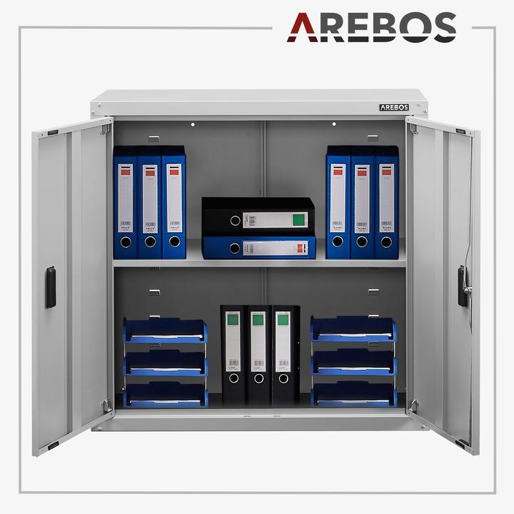 Produktbild Arebos Aktenschrank (90 x 40 x 90 cm)