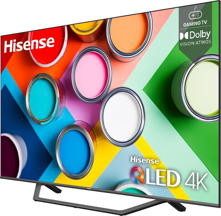 Productafbeelding Hisense 55A7GQ 55inch UHD QLED 350cd/m2 16:9 50Hz 3xHDMI 2.0 2xUSB 2.0 (55", QLED, 4K, 2021)
