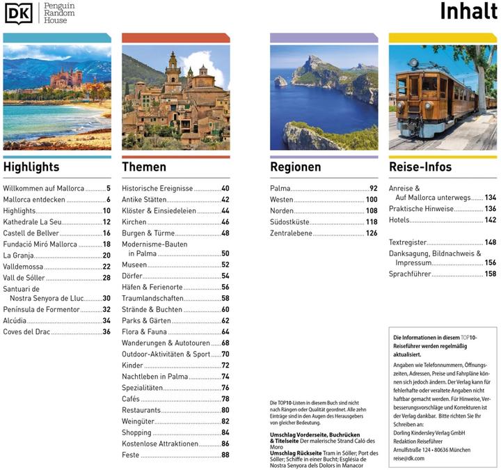 Actual product image TOP10 Reiseführer Mallorca (German, DK Verlag Travel, 2023)