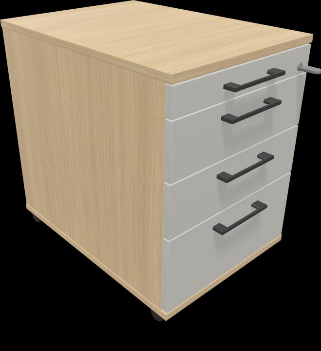 Image du produit Narbutas Caisson à roulettes Optima 8665 (43 x 60 x 59,5 cm)