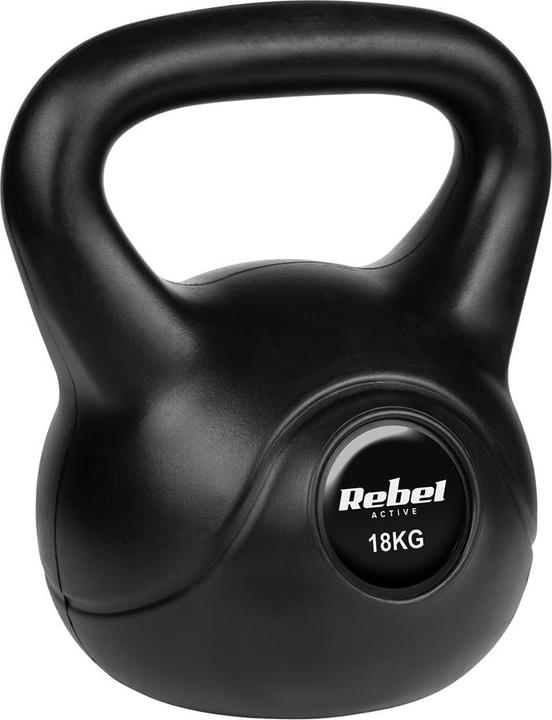 Rebel Kettlebell in bitume da 18 kg ACTIVE