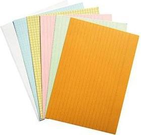 Image du produit Exacompta Fiches lignées vertes, 100 (A5, 205 g/m², 100 x)