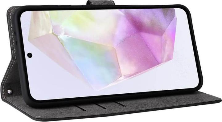 Actual product image Cover-Discount Galaxy A56 5G - Ledertasche mit RFID Blocker (Samsung Galaxy A56)