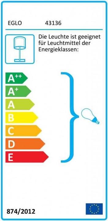 Energy Label EGLO Townshend 5 (E27)