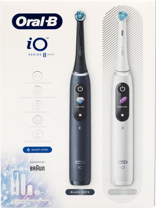 Actual product image Oral-B iO-Series 8 Duo (Oscillating toothbrush)