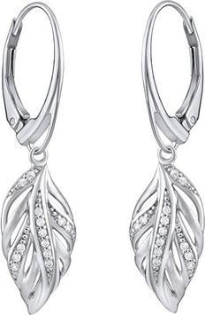Silvego Beautiful silver earrings with zircons Eria FW8765X