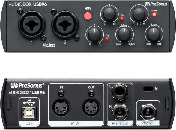 Actual product image PreSonus AudioBox 96 Studio Ultimate Bundle 25th Anniversary Edition (USB)