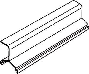 Image du produit OBO Bettermann Cloison SIGNA BASE 9010, PVC, 6133610 (200 cm)