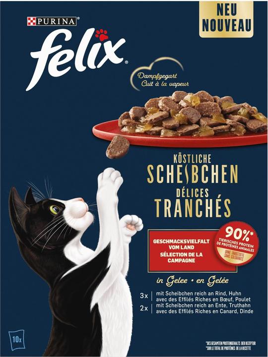 Actual product image Felix Deliciously sliced meat (Adult, 1 pcs., 890 g)