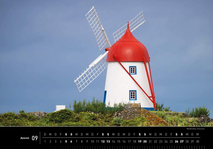 Produktbild Azoren Premiumkalender 2026 (50 x 35 cm, Harter Einband, Deutsch)