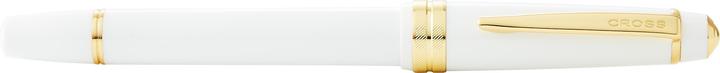 Actual product image Cross Rollerball Bailey light glossy white, gold tone appointments in giftbox (White/gold, 1 x)