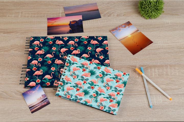 Image du produit Exacompta Album spirale 50p.bl anc 32x22cm FLAMINGO (32 x 22 cm)