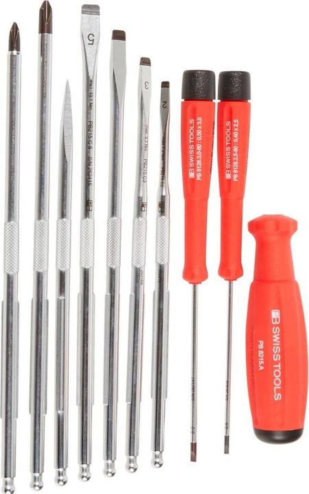 Image du produit PB Swiss Tools Sac à roulettes Jeu de tournevis 8218 (Clé Allen, Escale, Recouvrement cruciforme Phillipps (PH))