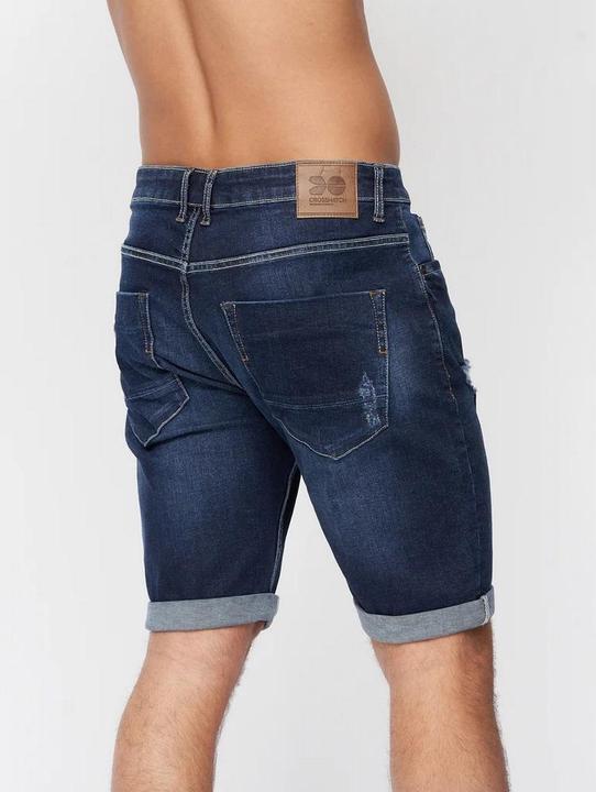 Image du produit Crosshatch Short en denim Riptrey Abraised pour homme (30)