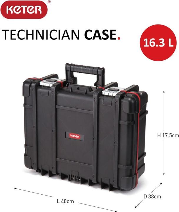 Actual product image Keter Toolbox Technican Box x380x (1 pieces)