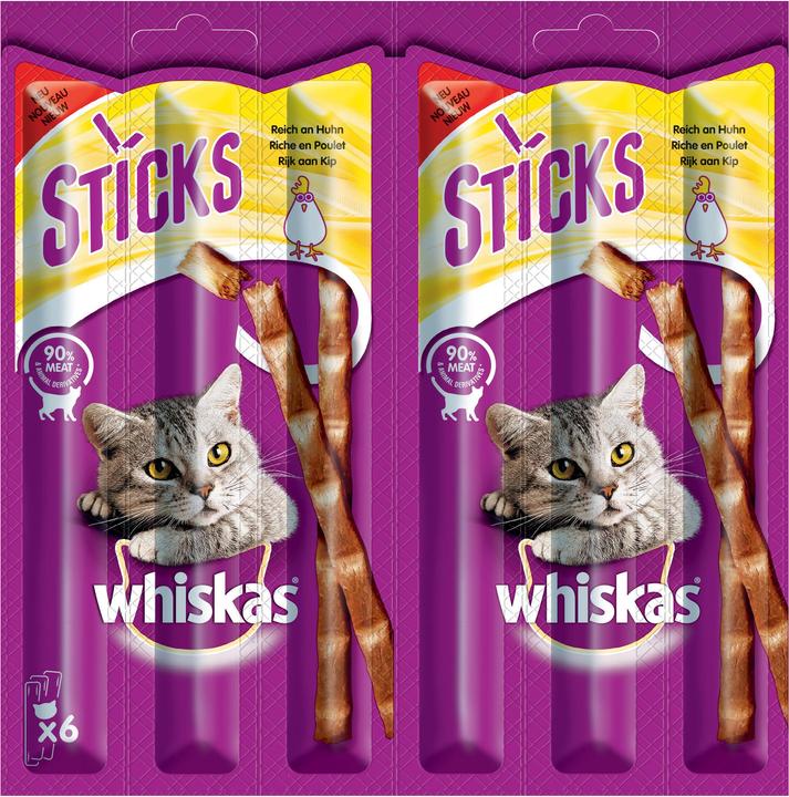 Image du produit Whiskas Bâtonnets (Adulte, 1 pcs, 36 g)