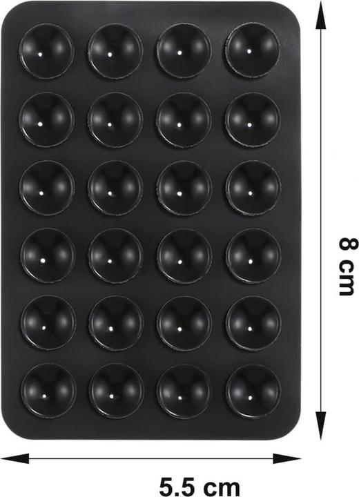 Immagine prodotto Apfelkiste Universal Silikon Saugnapf Smartphone Halterung Selbstklebend