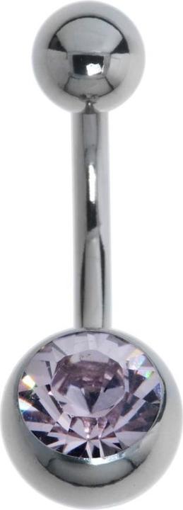 Produktbild Bijouteria Bauchpiercing (Titan, Kristall)