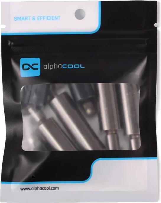 Actual product image Alphacool AGZ Core Push Mounting 50mm M3/M4/UNC 6-32 Set 4x