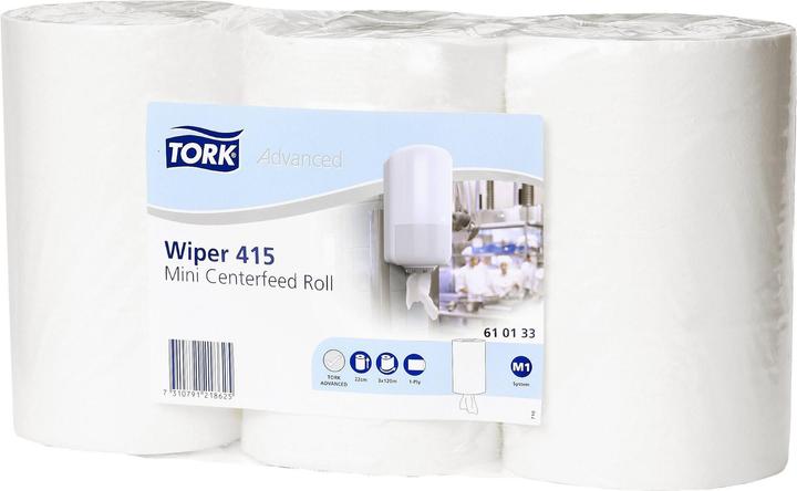 Actual product image Tork Multipurpose paper wipes with inner roll M1 (3 x)