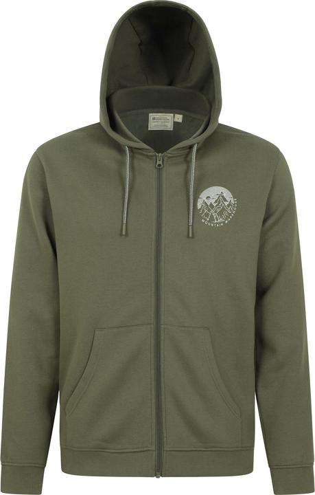 Mountain Warehouse Hoodie mit durchgehendem Reissverschluss mit Kordelzug (M)