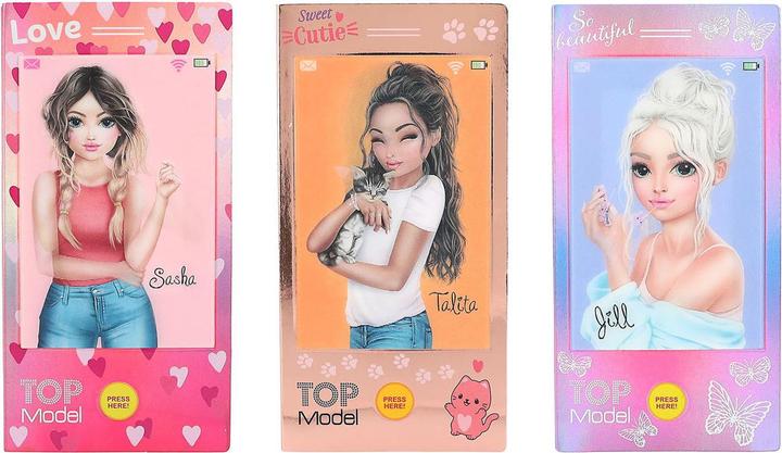 Image du produit Depesche TOPModel - Mini livre de coloriage avec son - 1 pièce