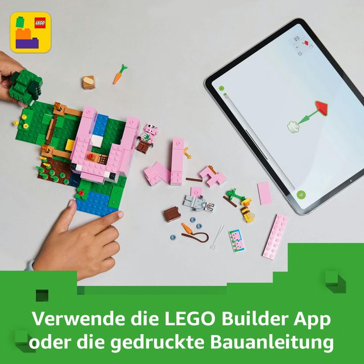 Produktbild LEGO Das Babyschwein-Haus (21268, LEGO Minecraft)