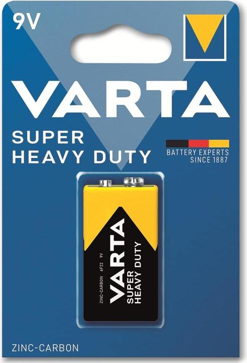 Energy Label Varta Superlife (1 pcs., 9V Block)