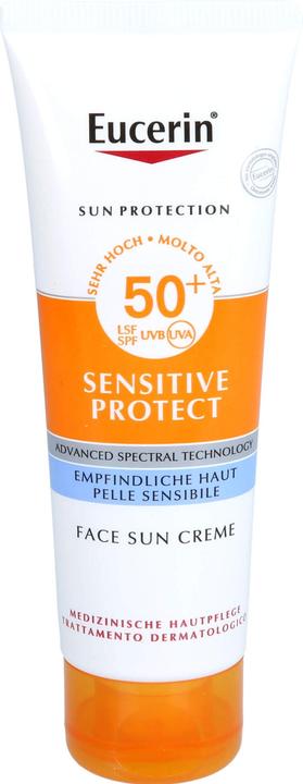 Eucerin Sensitive Protect (Sonnencreme Gesicht, SPF 50, 50 ml)