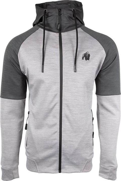 Actual product image Gorilla Wear Sullivan Track Jacket Grey (XXL)