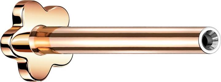 Produktbild Star Piercing Micro Threadless Labret-Stab Blume rosegold (ohne Messing, Titan G23)