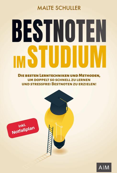 Produktbild Bestnoten im Studium (Deutsch, Malte Schuller, 2024)