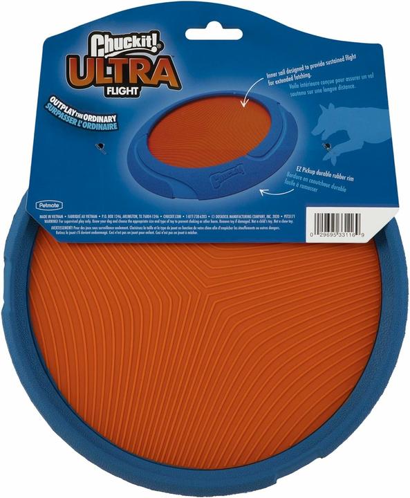 Image du produit Chuckit! ChuckIt UltraFlight frisbee dla psa 23cm (Jouet à lancer chien)
