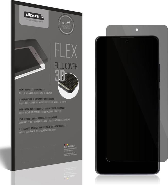 Produktbild Dipos Privacy Sichtschutzfolie Full Cover (1 Stück, Xiaomi Redmi Note 12 Pro 5G)
