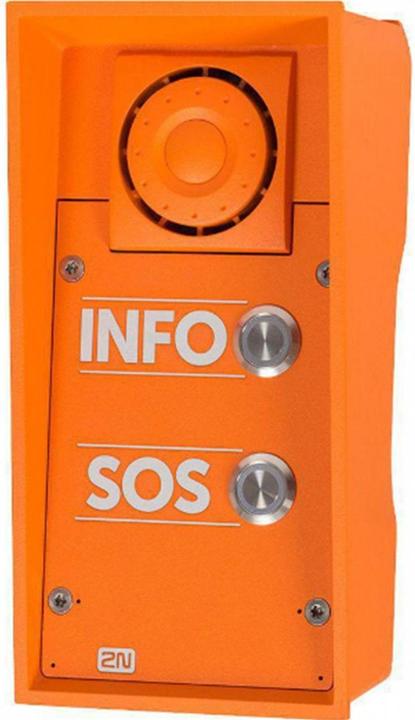 2N IP Türstation IP Safety 2 Ruf+10W Speaker (Ethernet, Kabelgebunden)