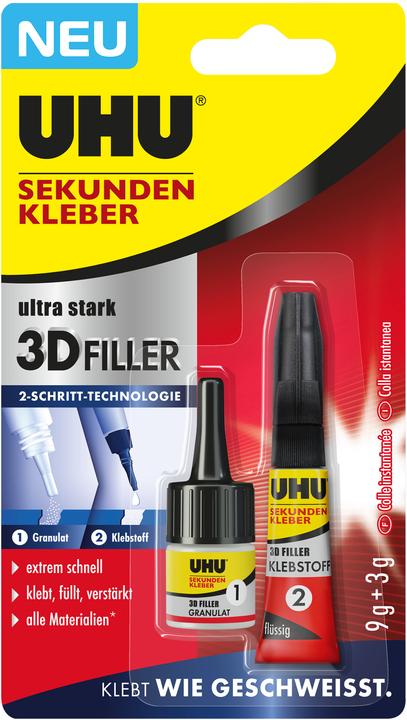 Produktbild UHU Sekundenkleber (12 g, 11 ml)