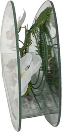 Actual product image Bekos Orchid arrangement in a stylish glass
