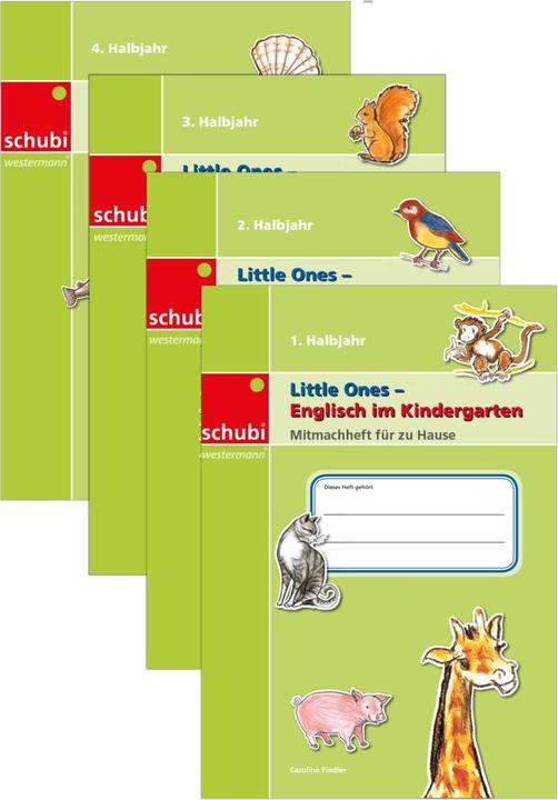 English in kindergarten:activity booklets (Englisch, 2009)