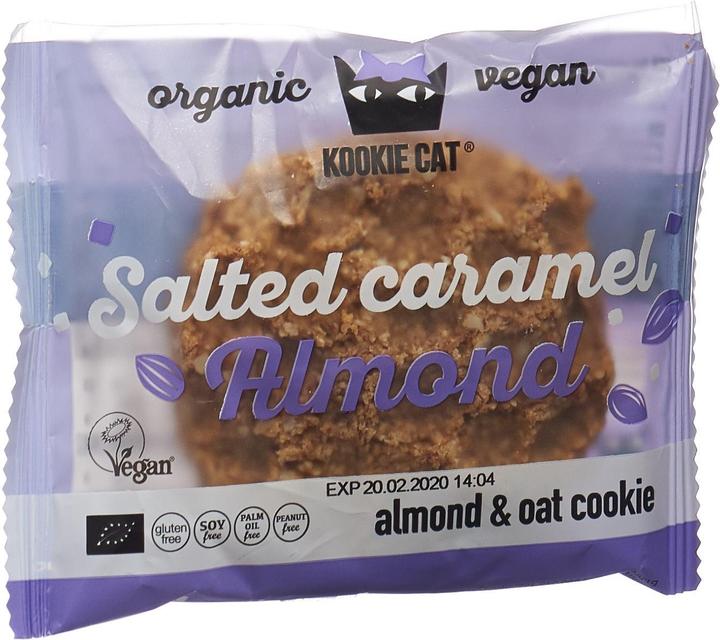 Immagine prodotto Kookie Cat Biscotto di mandorle al caramello salato (1 pz., 50 g)