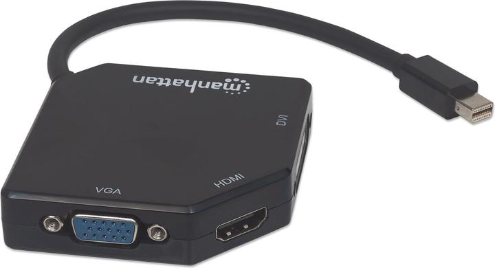 Produktbild Manhattan Mini DisplayPort zu (HDMI, DVI, VGA, 25 cm)