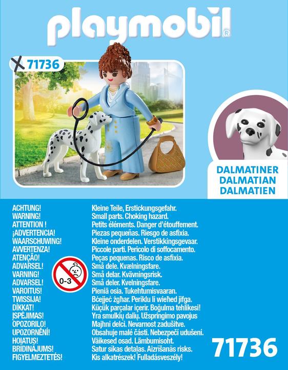 Actual product image Playmobil 71736 Manager with Dalmatian (71736, Playmobil My Life)