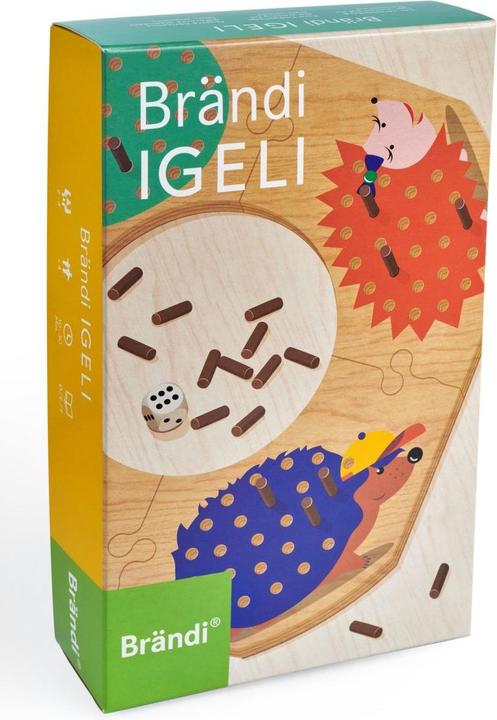 Actual product image Brändi Igeli (German, English, French)