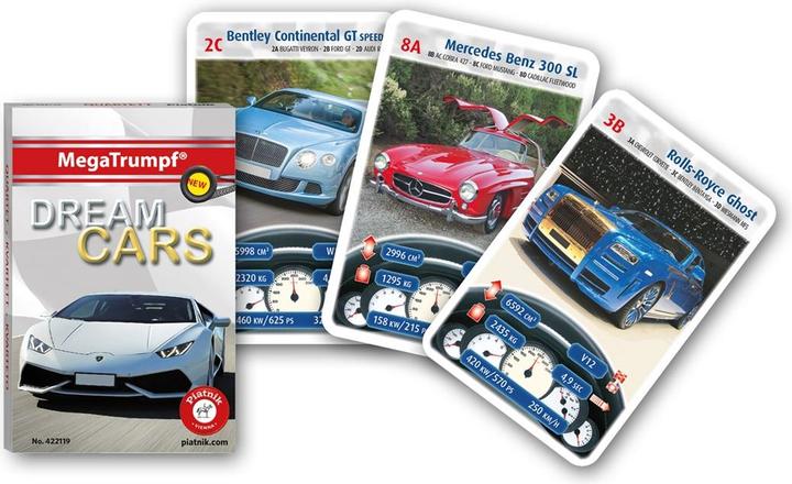 Produktbild Piatnik Quartett Dream Cars (Deutsch)