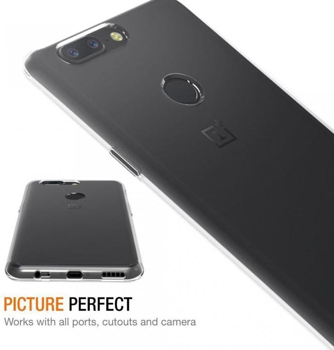 Actual product image Screenguard OnePlus 5T Flexible TPU Clear Case (OnePlus 5T)